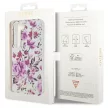 Guess GUHCS23MHCFWST Samsung Galaxy S23 Plus hátlap, tok Flower Collection, fehér