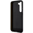 Guess GUHCS23SHTMRSK Samsung Galaxy S23 hátlap, tok Golden Marble Collection, fekete
