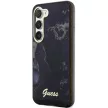 Guess GUHCS23MHTMRSK Samsung Galaxy S23 Plus hátlap, tok Golden Marble Collection, fekete