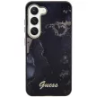 Guess GUHCS23MHTMRSK Samsung Galaxy S23 Plus hátlap, tok Golden Marble Collection, fekete