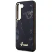 Guess GUHCS23MHTMRSK Samsung Galaxy S23 Plus hátlap, tok Golden Marble Collection, fekete