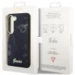 Guess GUHCS23MHTMRSK Samsung Galaxy S23 Plus hátlap, tok Golden Marble Collection, fekete