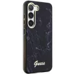Guess GUHCS23MPCUMAK Samsung Galaxy S23 Plus hátlap, tok Marble, fekete