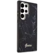Guess GUHCS23LPCUMAK Samsung Galaxy S23 Ultra hátlap, tok Marble, fekete