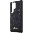 Guess GUHCS23LPCUMAK Samsung Galaxy S23 Ultra hátlap, tok Marble, fekete