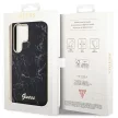 Guess GUHCS23LPCUMAK Samsung Galaxy S23 Ultra hátlap, tok Marble, fekete