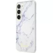 Guess GUHCS23MPCUMAH Samsung Galaxy S23 Plus hátlap, tok Marble, fehér