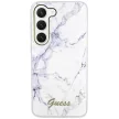 Guess GUHCS23MPCUMAH Samsung Galaxy S23 Plus hátlap, tok Marble, fehér