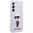 Karl Lagerfeld Silicone Ikonik Samsung Galaxy S23 Plus KLHCS23MSNIKBCU, hátlap, tok, lila