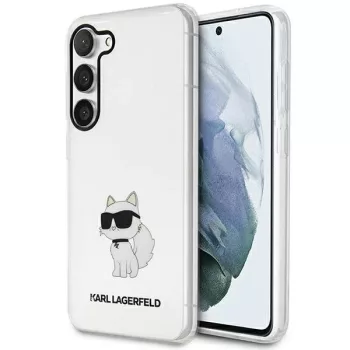   Karl Lagerfeld Samsung Galaxy Samsung Galaxy S23 KLHCS23SHNCHTCT Ikonik Choupette tok, átlátszó