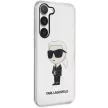 Karl Lagerfeld Ikonik Karl Lagerfeld Samsung Galaxy S23 KLHCS23SHNIKTCT tok, átlátszó