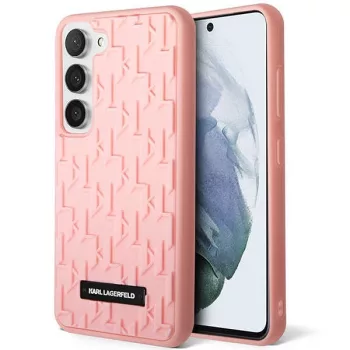   Karl Lagerfeld KLHCS23MRUPKLPP S23 Plus S916 hardcase 3D Monogram tok, rózsaszín