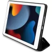 Karl Lagerfeld KLFC10SAKHPKK iPad 10.2" Folio Magnet Allover Cover Saffiano Monogram Ikonik tok, fekete