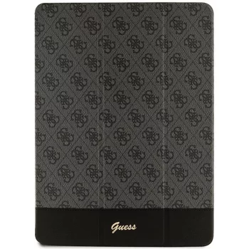   Guess GUFCP12PS4SGK iPad Pro 12.9" 4G Stripe Allover tok, fekete
