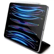 Guess 4G Stripe Allover oldalra nyíló tok, iPad Pro 12.9", barna