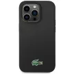 Lacoste LCHMP15XSLOK iPhone 15 Pro Max 6.7" Silicone MagSafe tok, fekete