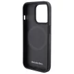 Mercedes MEHMP15L23RCMV iPhone 15 Pro 6.1" tok, sötétkék hardcase Smooth Leather MagSafe