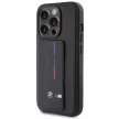 BMW BMHCP15L22GSLK iPhone 15 Pro 6.1" Grip Hot Stamp tok, fekete