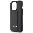 BMW BMHCP15L22GSLK iPhone 15 Pro 6.1" Grip Hot Stamp tok, fekete