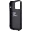 BMW BMHCP15X22GSLK iPhone 15 Pro Max 6.7" Grip Hot Stamp tok, fekete
