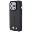 BMW BMHCP15L22PVTK iPhone 15 Pro 6.1" hardcase Quilted Tricolor tok, fekete