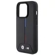 BMW BMHCP15L22PVTK iPhone 15 Pro 6.1" hardcase Quilted Tricolor tok, fekete