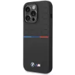 BMW BMHCP15L22SMPK iPhone 15 Pro 6.1" Silicone Pattern tok, fekete