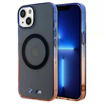   BMW BMHMP15MHTGE iPhone 15 Plus / 14 Plus 6.7" Gradient Bumper MagSafe tok, szürke