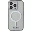BMW BMHMP15XHCRS iPhone 15 Pro Max 6.7" Silver Ring MagSafe tok, átlátszó