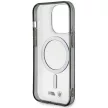 BMW BMHMP15XHCRS iPhone 15 Pro Max 6.7" Silver Ring MagSafe tok, átlátszó