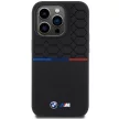 BMW BMHMP15L22SMPK iPhone 15 Pro 6.1" M Silicone Pattern MagSafetok, fekete