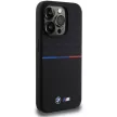 BMW BMHMP15L22SMPK iPhone 15 Pro 6.1" M Silicone Pattern MagSafetok, fekete