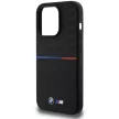 BMW BMHMP15L22SMPK iPhone 15 Pro 6.1" M Silicone Pattern MagSafetok, fekete