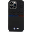 BMW BMHMP15X22SMPK iPhone 15 Pro Max 6.7" M Silicone Pattern MagSafe tok, fekete