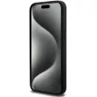 BMW BMHMP15X22SMPK iPhone 15 Pro Max 6.7" M Silicone Pattern MagSafe tok, fekete