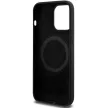 BMW BMHMP15X22SMPK iPhone 15 Pro Max 6.7" M Silicone Pattern MagSafe tok, fekete