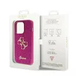 Guess GUHCP15XHG4SGU iPhone 15 Pro Max 6.7" Glitter Script Big 4G tok, lila