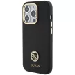 Guess GUHCP15LM4DGPK iPhone 15 Pro 6.1" Crossbody Cord 4G Print tok, fekete