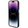 Guess GUHCP15LM4DGPK iPhone 15 Pro 6.1" Crossbody Cord 4G Print tok, fekete