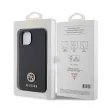 Guess GUHCP15MPS4DGPK iPhone 15 Plus / 14 Plus 6.7" Strass Metal Logo tok, fekete