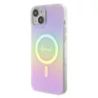Guess GUHMP15MHITSP iPhone 15 Plus / 14 Plus 6.7" IML Iridescent MagSafe tok, rózsaszín