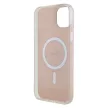 Guess GUHMP15MHITSP iPhone 15 Plus / 14 Plus 6.7" IML Iridescent MagSafe tok, rózsaszín