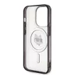 Karl Lagerfeld KLHMP15LHCHNOTK iPhone 15 Pro 6.1" IML Choupette's Head MagSafe tok, átlátszó