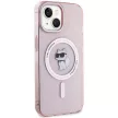 Karl Lagerfeld KLHMP15SHFCCNOP iPhone 15 6.1" IML Choupette MagSafe tok, rózsaszín