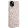 Karl Lagerfeld KLHCP15MPQKPMP iPhone 15 Plus / 14 Plus 6.7" Quilted K Pattern tok, rózsaszín