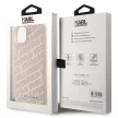 Karl Lagerfeld KLHCP15MPQKPMP iPhone 15 Plus / 14 Plus 6.7" Quilted K Pattern tok, rózsaszín