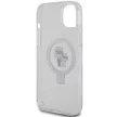 Karl Lagerfeld KLHMP15MHMRSKCH iPhone 15 Plus / 14 Plus 6.7" Ring Stand Karl&Choupettte MagSafe tok, fehér