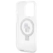 Karl Lagerfeld KLHMP15LHMRSKCH iPhone 15 Pro 6.1" Ring Stand Karl&Choupettte MagSafe tok, fehér