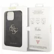 Guess iPhone 15 Pro Max 6,7" GUHCP15X4GMGGR HC PU Leather 4G Metal Logo tok, szürke