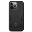 Mercedes MEHCP15XARMBK iPhone 15 Pro Max 6.7" tok, fekete/tok, fekete hardcase Leather Urban